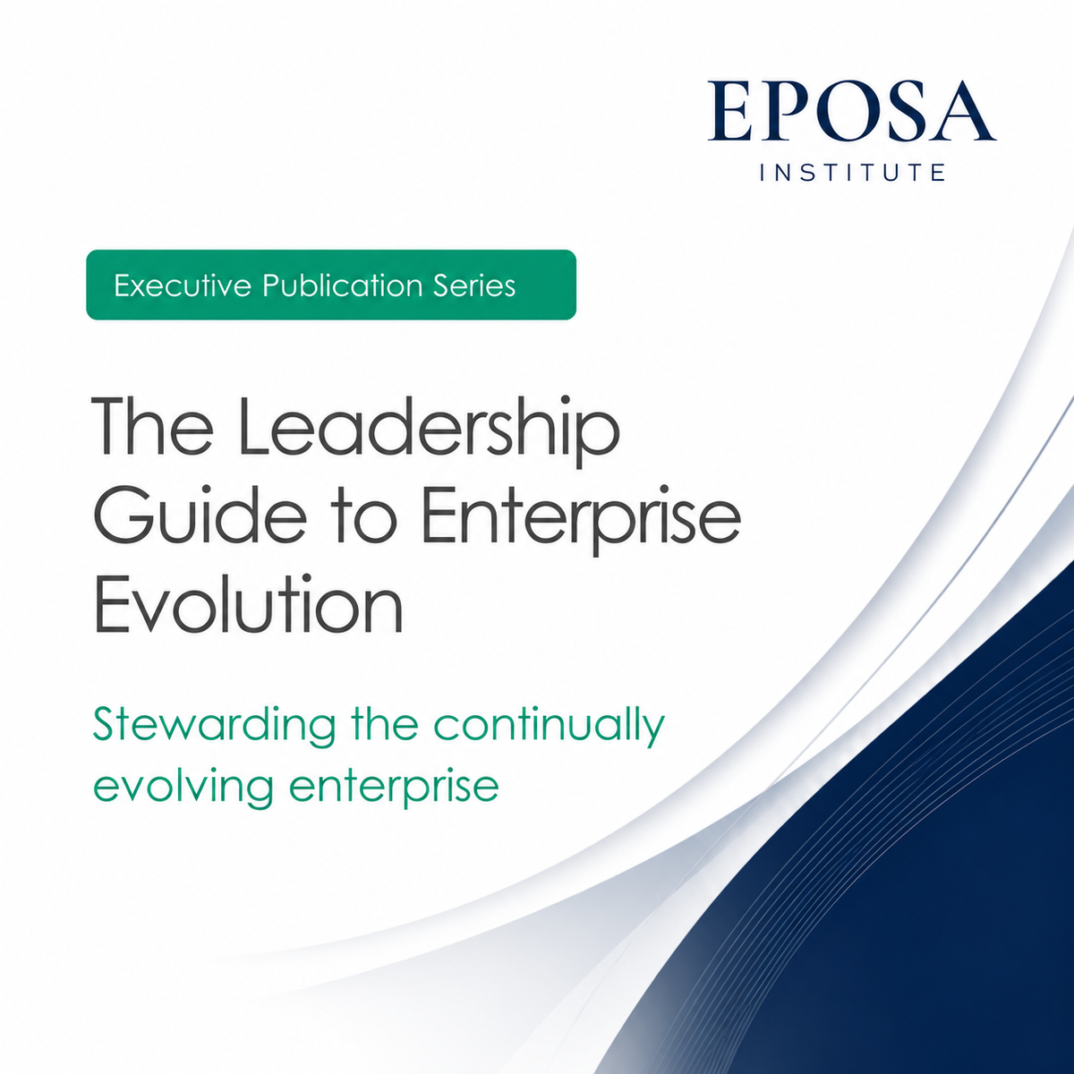 The Leadership Guide to Enterprise Evolution