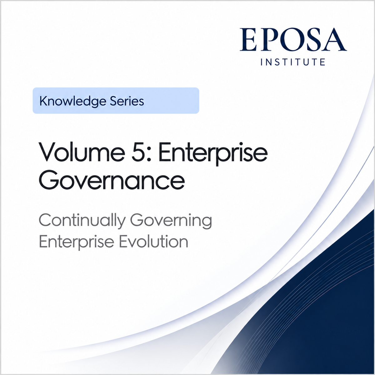 Volume 5 Enterprise Governance
